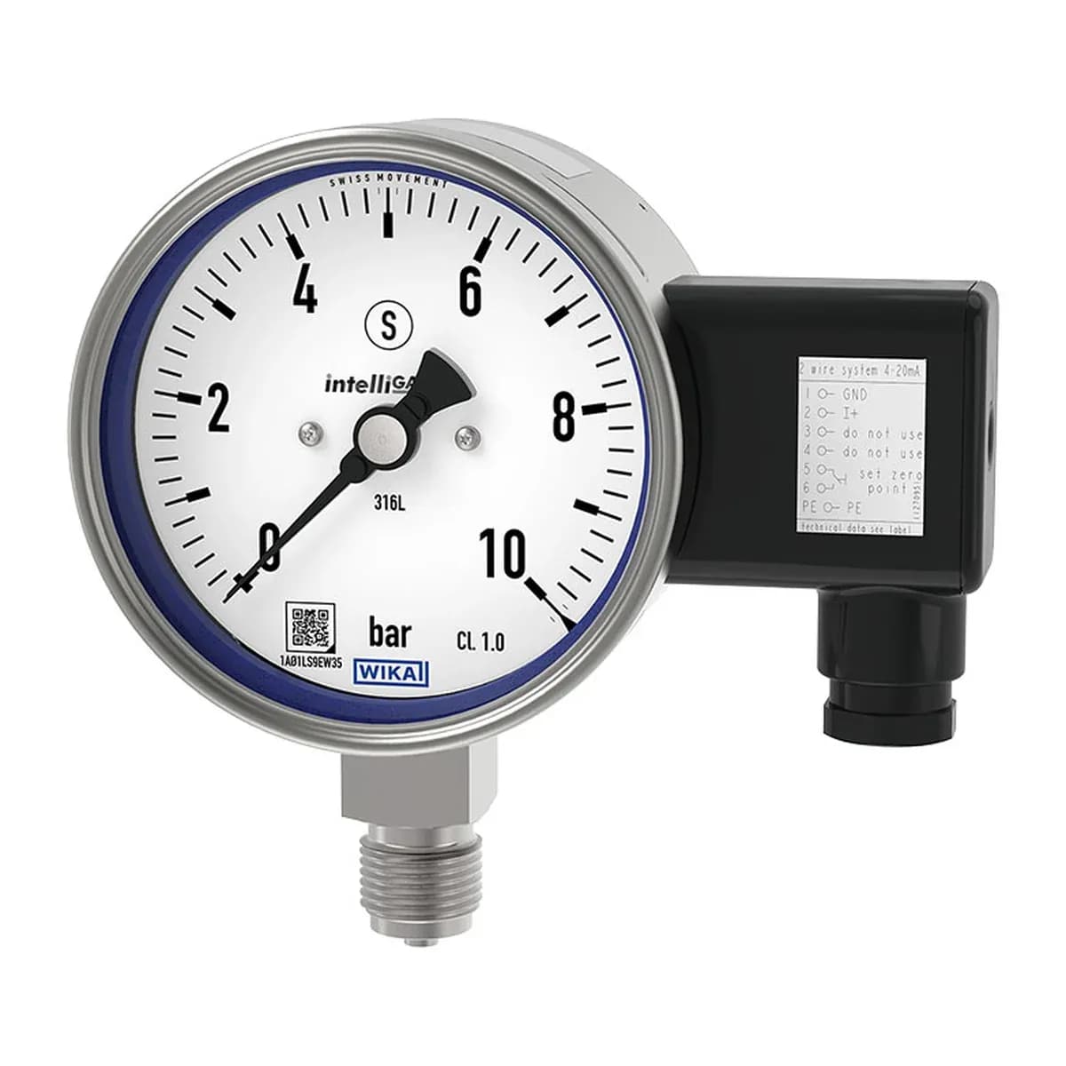 Manometers met uitgangssignaal