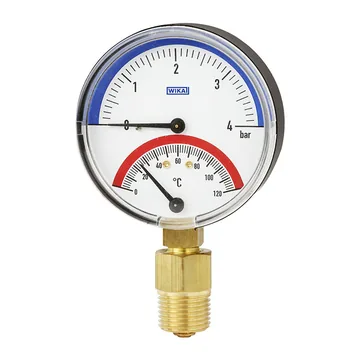 WIKA 100.10, 100.12 Bimetal thermomanometer