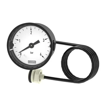 WIKA 101.00 Bourdon tube pressure gauge, copper alloy
