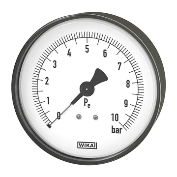 WIKA 111.14 Bourdon tube pressure gauge, copper alloy