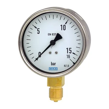 WIKA 212.20 Bourdon tube pressure gauge