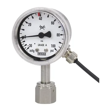 WIKA 230.15-851 Bourdon tube pressure gauge with switch contacts