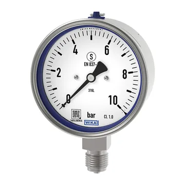 WIKA 232.30, 233.30 Bourdon tube pressure gauge, stainless steel