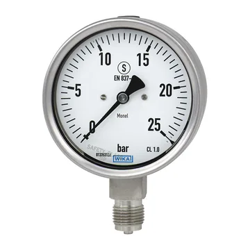 WIKA 262.50, 263.50, 262.30, 263.30 Bourdon tube pressure gauge
