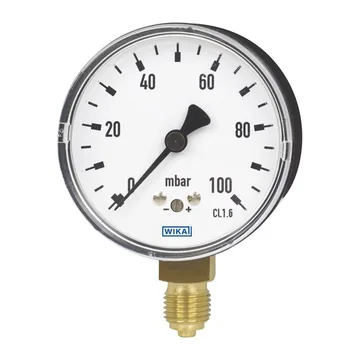 WIKA 611.10, 631.10 Capsule pressure gauge, copper alloy or stainless steel