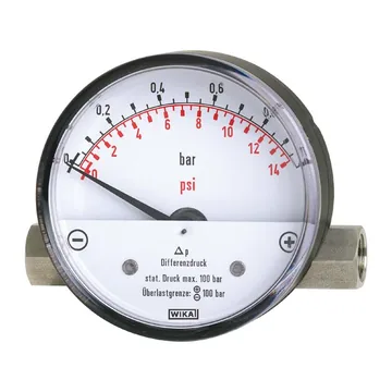 WIKA 700.01, 700.02 Differential pressure gauge