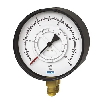 WIKA 711.12, 713.12, 731.12, 733.02 Differential pressure gauge
