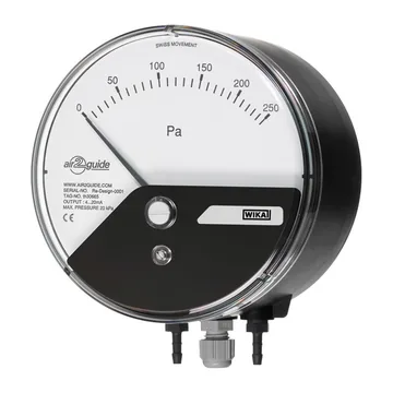 WIKA A2G-15 Differential pressure gauge with electrical output signal