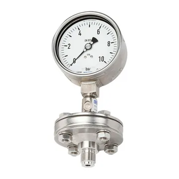 WIKA DSS10M Pressure gauge per EN 837-1 with mounted diaphragm seal