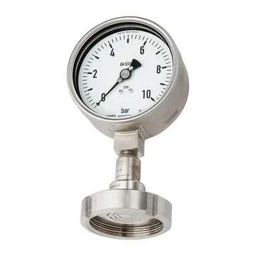 WIKA DSS18F Pressure gauge per EN 837-1 with mounted diaphragm seal