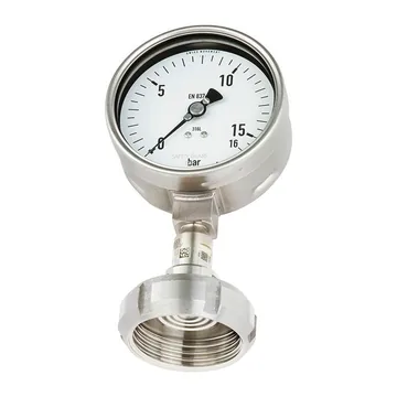 WIKA DSS19F Pressure gauge per EN 837-1 with mounted diaphragm seal