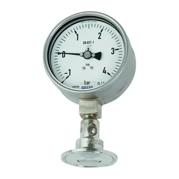 WIKA DSS22F Pressure gauge per EN 837-1 with mounted diaphragm seal