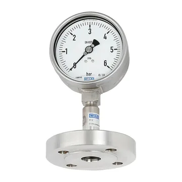 WIKA DSS26M Pressure gauge per EN 837-1 with mounted diaphragm seal
