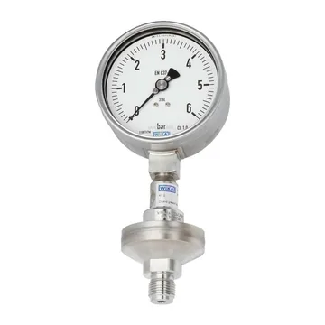 WIKA DSS34M Pressure gauge per EN 837-1 with mounted diaphragm seal