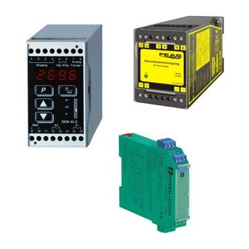WIKA ELM Transmitters, head-mounted transmitters, set point relays, contact protection relays