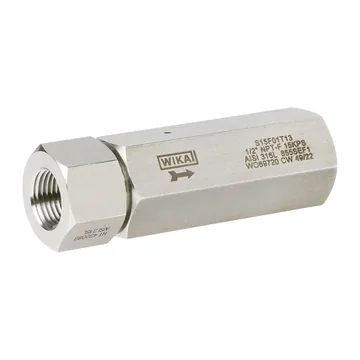 WIKA HPCV High-pressure check valve