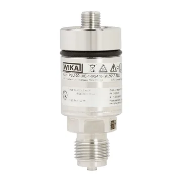 WIKA PEU-20, PEU-21 Pressure transmitter for connection to radio unit