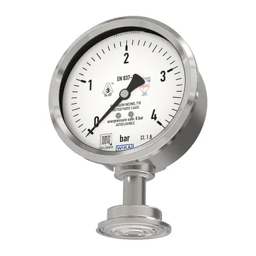 WIKA PG43SA-S Diaphragm pressure gauge, flush