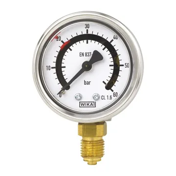 WIKA PGS21 Bourdon tube pressure gauge with switch contacts