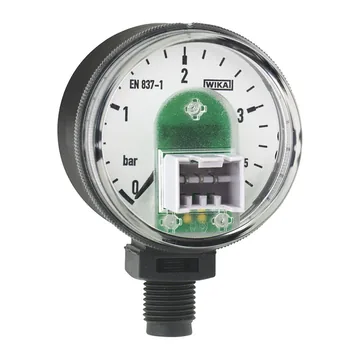 WIKA PGT01 Bourdon tube pressure gauge with output signal