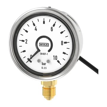 WIKA PGT21 Bourdon tube pressure gauge with output signal