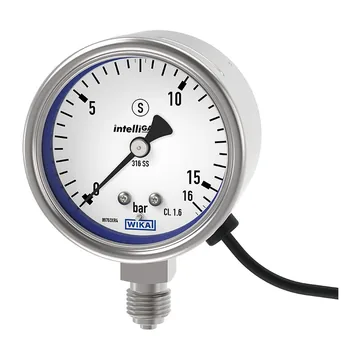 WIKA PGT23.063 Bourdon tube pressure gauge with output signal