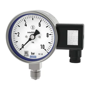 WIKA PGT23.100, PGT23.160 Bourdon tube pressure gauge with electrical output signal