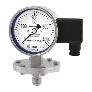 WIKA PGT43.100, PGT43.160 Diaphragm pressure gauge with output signal