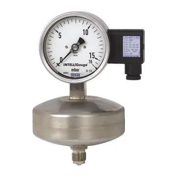 WIKA PGT63HP.100, PGT63HP.160 Capsule pressure gauge with output signal