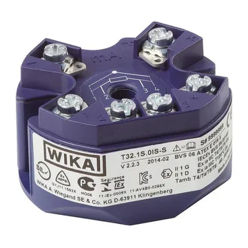 WIKA T32.xS Digital temperature transmitter