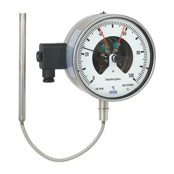 WIKA TGS73 Gas-actuated thermometer with switch contacts