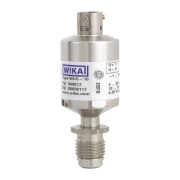 WIKA WUC-10, WUC-15, WUC-16 Ultra yüksek saflık dönüştürücüsü