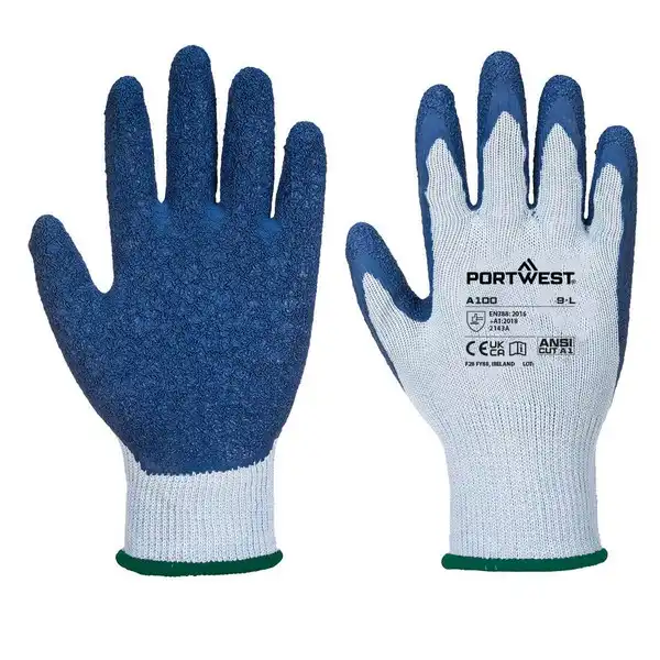A100 Grip Glove - Latex | Portwest