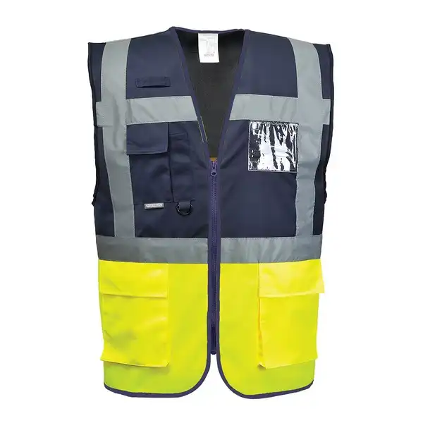 C276 Paris Hi-Vis Contrast Executive Vest | Portwest