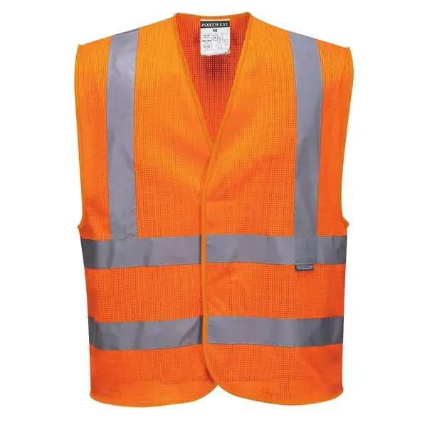 C370 Hi-Vis Mesh Band and Brace Vest | Portwest