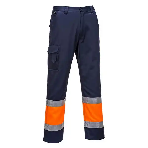 E049 Hi-Vis Contrast Class 1 Service Trousers | Portwest