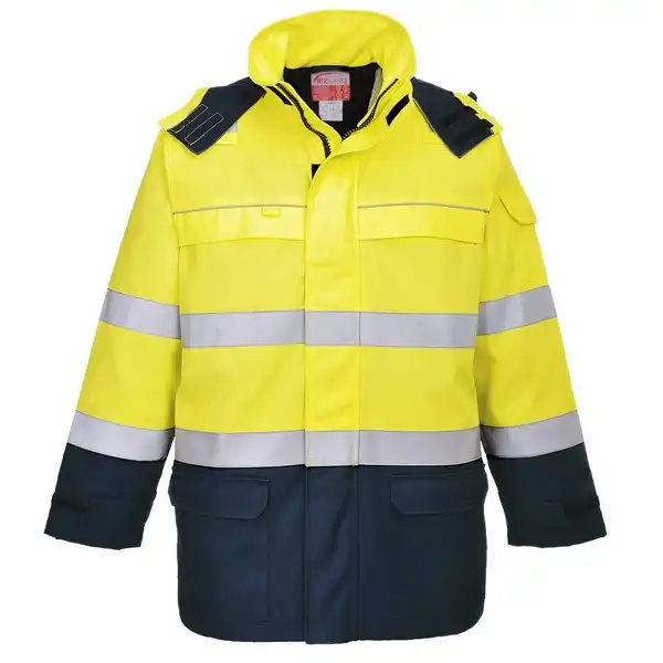 FR79 Bizflame Rain+ Hi-Vis Arc Jacket | Portwest