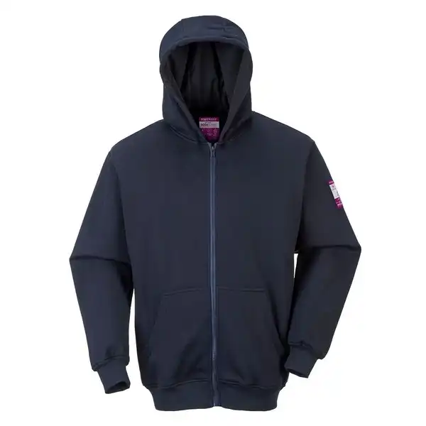 FR81 FR Zip Front Hooded Sweatshirt | Portwest