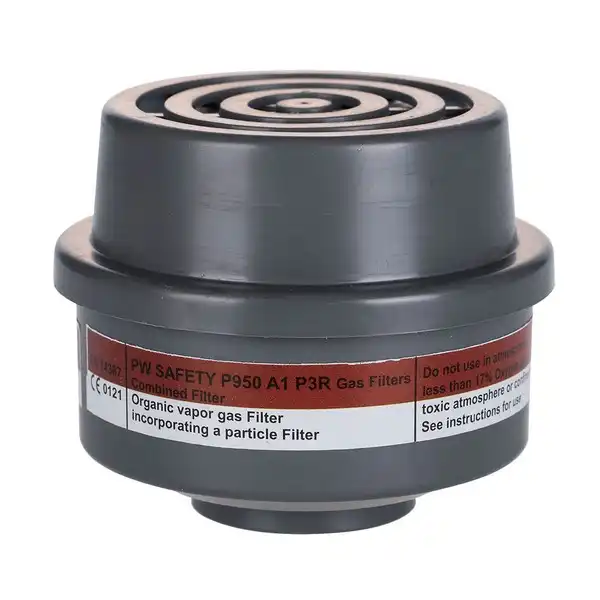 P950 A1P3R Combination Filter Special Thread Connection (Pk4) | Portwest