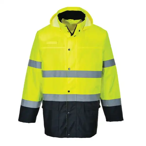 S166 Hi-Vis Contrast Rain Lite Traffic Jacket | Portwest