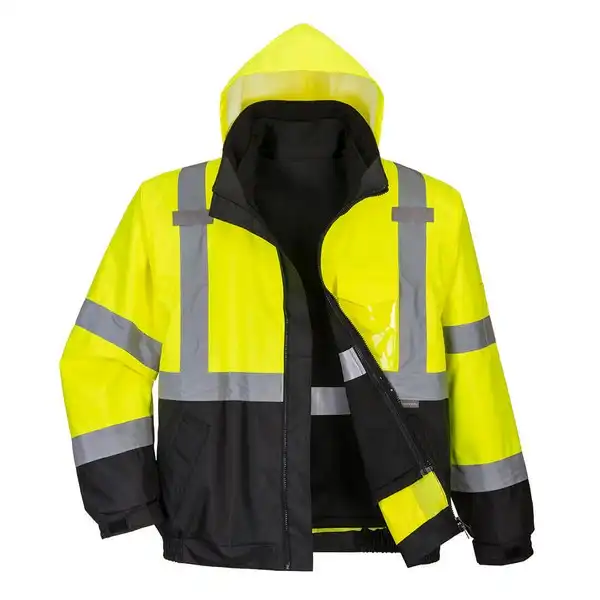 S365 Hi-Vis 3-in-1 Contrast Premium Bomber Jacket | Portwest